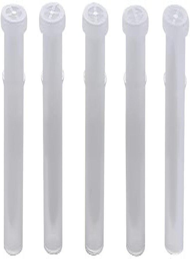 Labriciyon 100 Pcs White Toy Noise Makers Insert Squeakers, Plastic Dog Squeaky Toy Whistles, Toy Insert Replacements Toy DIY Accessories(15.5x4.8mm 100pcs) - Image 1